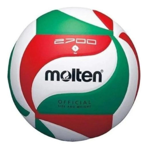 Pelota De Voley Molten Pv 2700 #& Color Tricolor