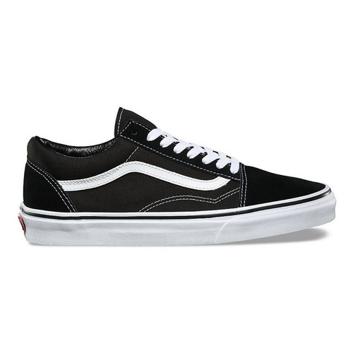 Tênis Vans Old Skool Classic Tumble color preto/branco - adulto 43 BR