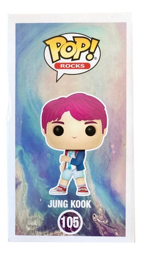 Funko Pop Jung Kook - Bts- K-pop- Con Holograma