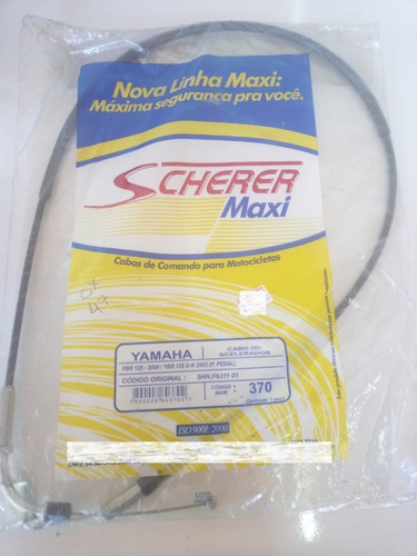 Cabo Acelerador Ybr 125 E / K 2000 A 2002 - Scherer Maxi