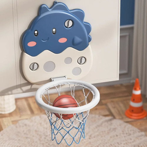 Aro De Basketball Para Niños Dinosaurio Infantil Ajustable