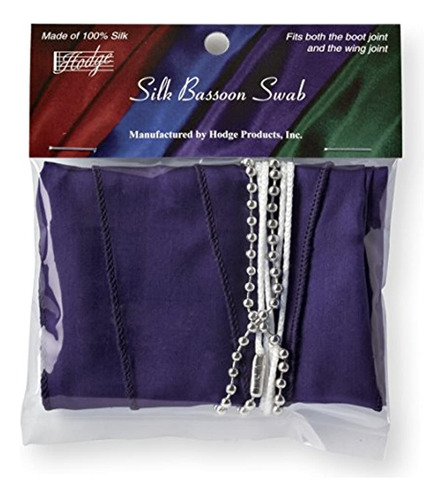 Hodge Silk Bassoon Swab - Purple