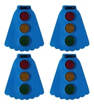 Comprar Kit 4 Paralama Azul Bike Caloi Berlineta Monark Monareta