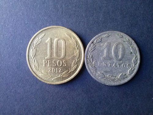 Moneda Argentina 10 Centavos Níquel 1922 (c7)