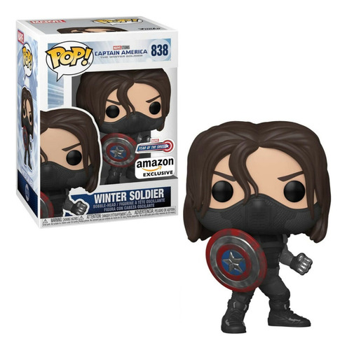 Winter Soldier Funko Pop 838 / Capitan America Exclusivo Am