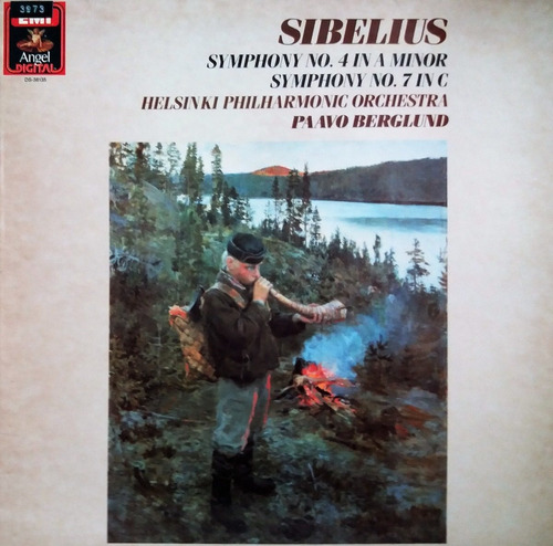 Sibelius Helsinki Philharmonic Orch 1984 Lp 