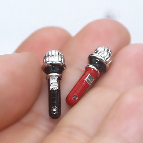 Mini Micrófono Modelo Miniatura De 3 Piezas Con Accesorios P