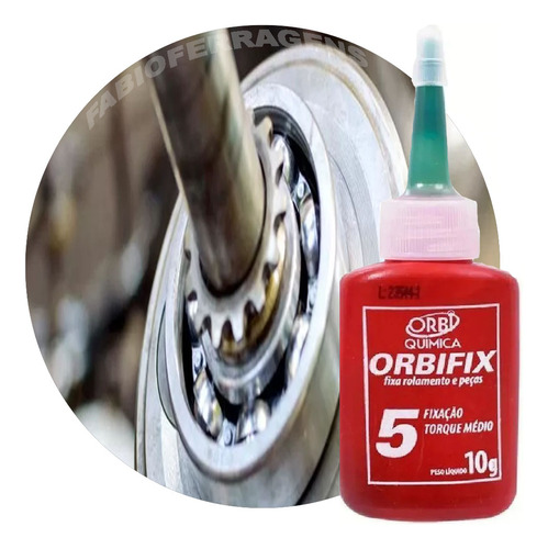 Cola Verde Fixa Rolamento Eixo Orfix5 De 10gr - Orbi Quimica