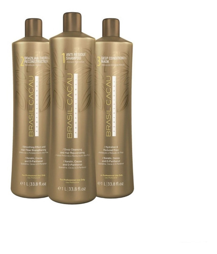 Brasil Cacau Kit Reconstruccion 1000 Ml