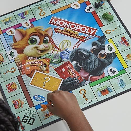 Juego De Mesa Monopoly Junior -banca Electrónica