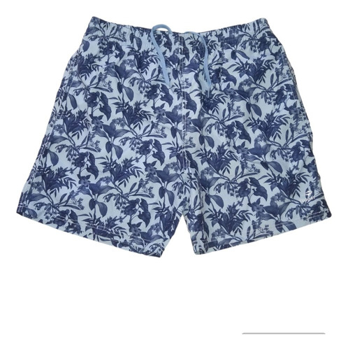 Malla Topper Natación Hombre Slim H Azul-floreado Cli