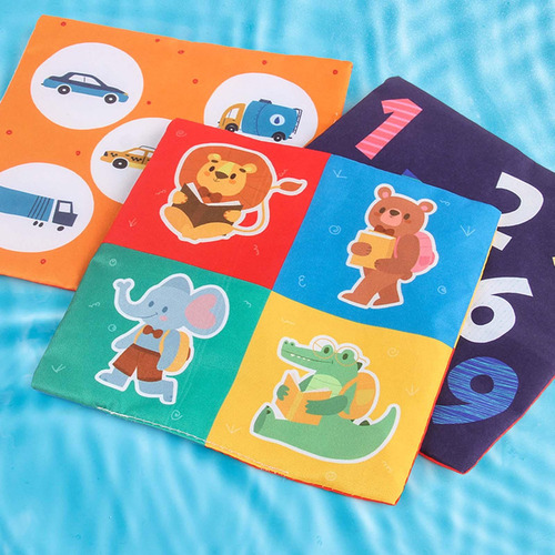 Q 2x Caja De Pañuelos Para Bebés 6-12 Meses Juguete De