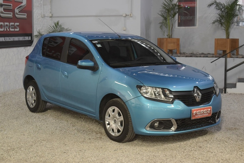 Renault Sandero Dynamique 1.6 16v Nafta 2015 Color Turquesa