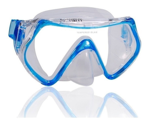 Visor Buceo Escualo Modelo M15 Color Azul