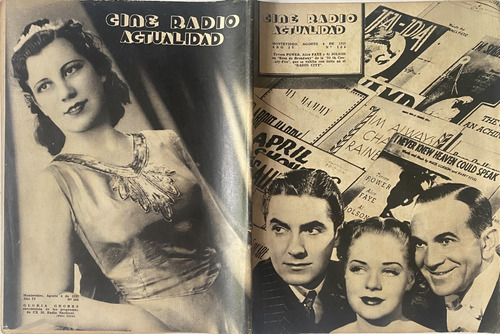 Cine Radio Actualidad, Agosto 1939 N° 164 La Magnífica, Cra2