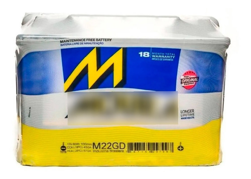 Batería Moura M-22gd 12x65 Ref D 60 Amp 620 Cca Ml Canje