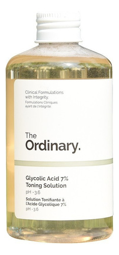 Acido Glicólico 7% 240 Ml The Ordinary 