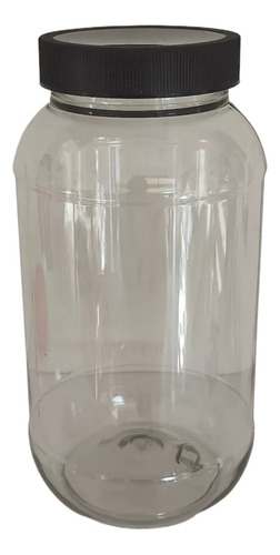 Envase Pet 750 Ml Transparente Tapa Blanca +sellos (100 Pzs)