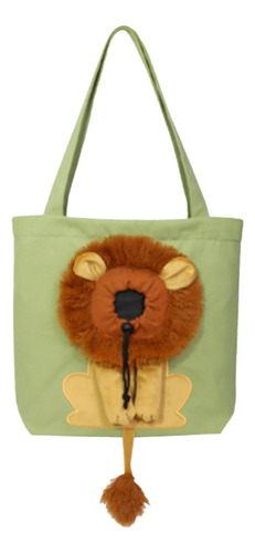 Cat Carriers Travel Transport Bag Tote Pet Verde Pequeño