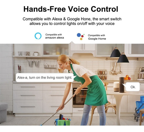 Interruptor De Luz Wi-fi Inteligente Sonoff T3us3c-tx 3g