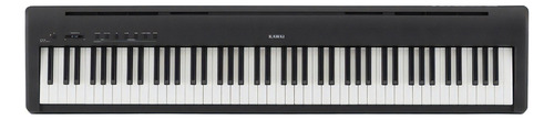 Piano digital preto Kawai Es-110 de 88 teclas e 7 oitavas