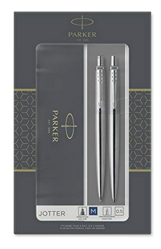 Esfero - Parker Jotter Duo Gift Set With Ballpoint Pen & Mec