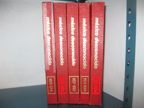 Mexico Desconocido, Libros Encuadernados Originales (Usado)