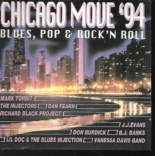 Chicago Move 94 Blues Pop & Rock And Roll Sello Savant Cd