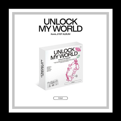 Cd - Fromis_9 Unlock My World 1st Album Kit Notyet Version A