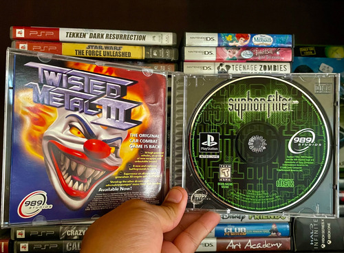 Syphon Filter 1, 2 E 3 Ps1