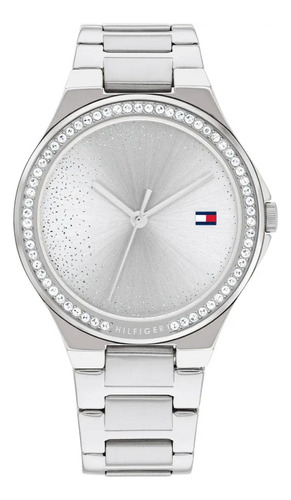 Relógio feminino em prata Tommy Hilfiger Juliette 1782641