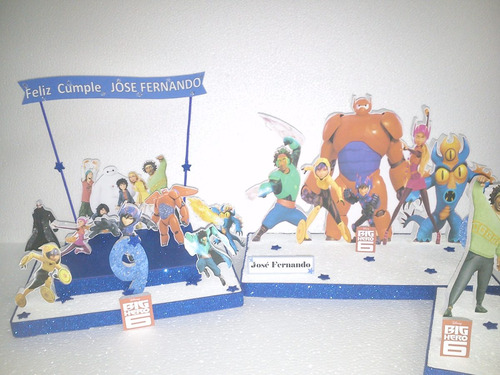 Centros De Mesa De Big Hero 6