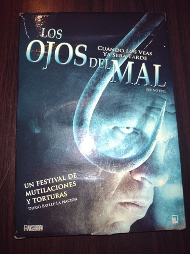 Los Ojos Del Mal Terror En Dvd!!!!!original 