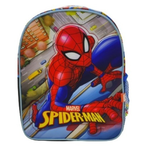 Mochila Spiderman Carro Jardin 12 PuLG 32cm Marvel