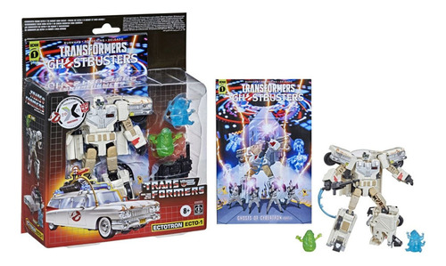 Transformers Ecto 1 Ghostbusters Figura Coleccionable Hasbro (Usado)