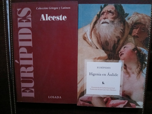 Alceste/ifigenia En Aulide.pack 2 Obras Euripides 