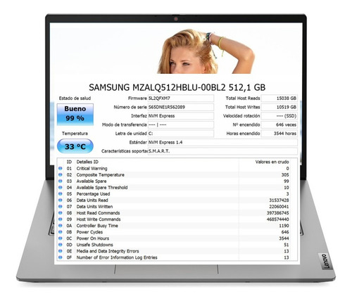 Thinkbook 14 G2 I5 Ram 16gb Ssd 512gb 14 W10p (Reacondicionado)