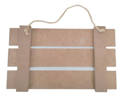 Letrero Colgante Para Decoración Mdf Sin Pintar Pack 6