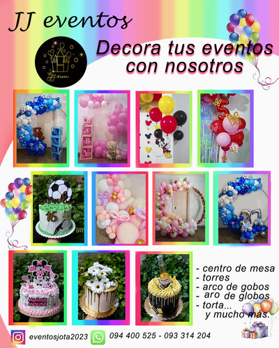 Decoración De Cumpleaños, Baby Shower Y Eventos.