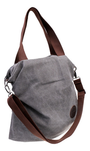 Bolso Bandolera De Lona Casual De Estilo Simple Para Mujer