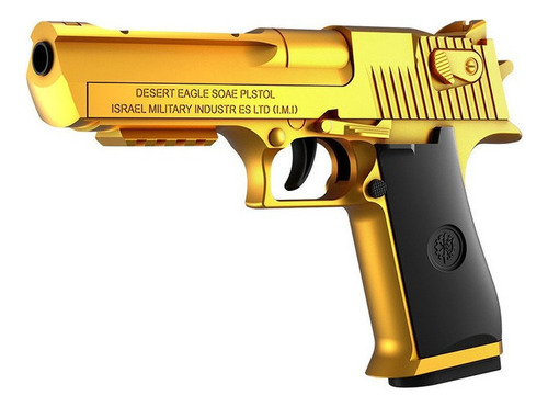 Golden Desert Eagle Burst Ejection Children's Toy Gun