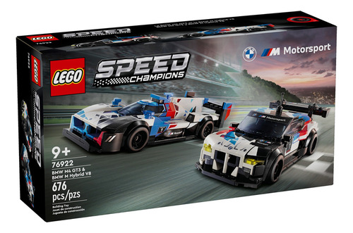 Lego 76922 Speed Champions Para Bmw M4 Gt3 Y Bmw M Hybrid V8
