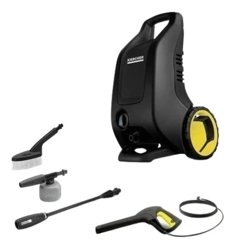 Imagen 3 de 7 de Hidrolavadora eléctrica Kärcher K3 Black Edition negra de 1500W con 120bar de presión máxima 220V