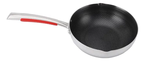 Sartén Uk Plug De Acero Inoxidable 316 Con Mango Largo