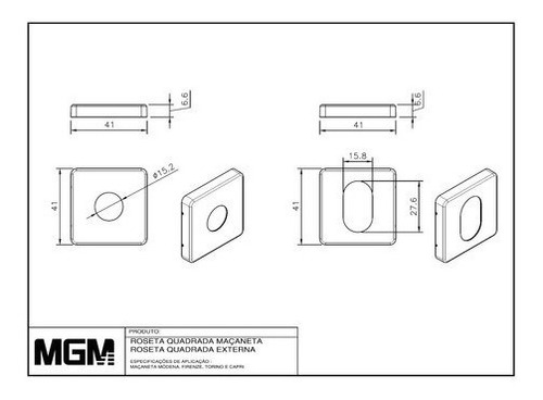 Fechadura Para Porta Banheiro Wc Modena Alumínio Mgm