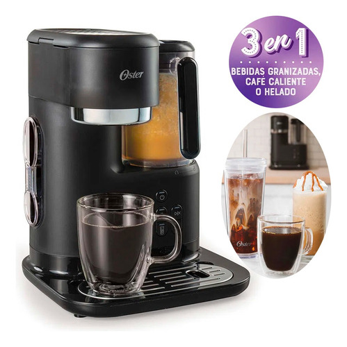 Cafetera Con Licuadora Oster Bvstdc03b Y Molinillo Bvstbmh23
