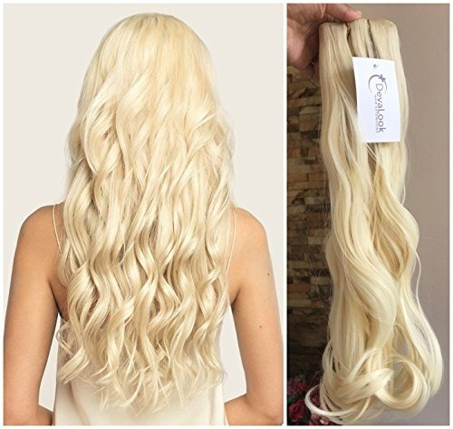 Extensiones De Pelo De 34 Con Clip De Cabeza Completa 1 Piez