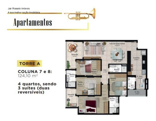 Imagem 7 de 21 de Ed. Jazz Residence - Itapuã - Lançamento - La00027 - 69431233