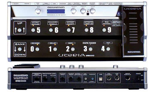 Pedalera Multiefectos De Guitarra Rocktron Utopia G300