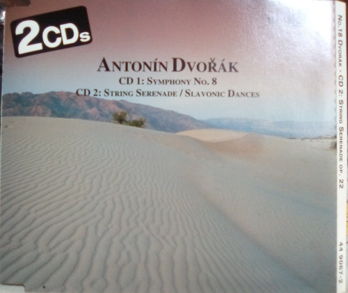 2 Cd's Antonin Dvorak  Symphony No.8   String Serenade 